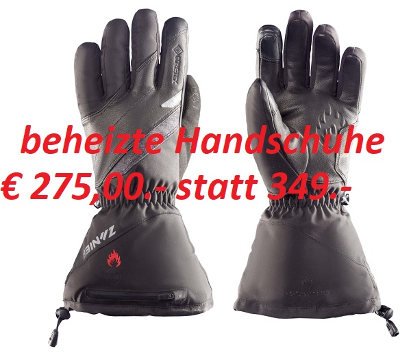 Zanier Aviator GTX Beheizbare Handschuhe