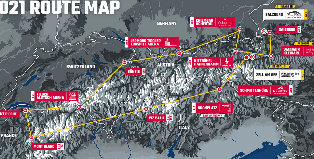 Red Bull Xxx Video - Red Bull X-Alps 2021 - The Route and Video Paragliding.TV -