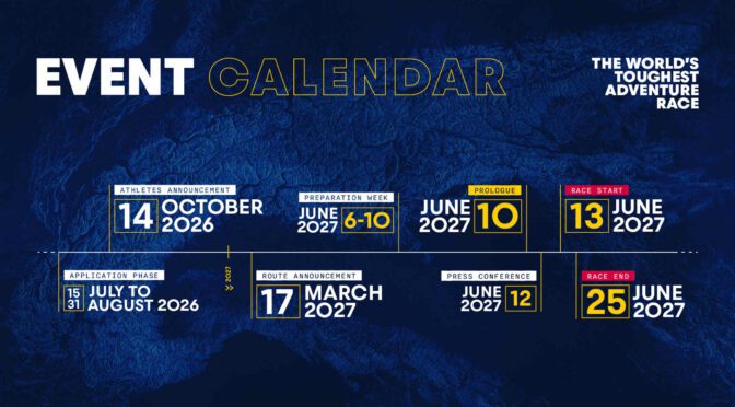 Red Bull X-Alps 2027 Event Calendar